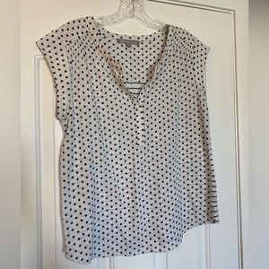 Daniel Rainn Cap Sleeve Shirt, Medium